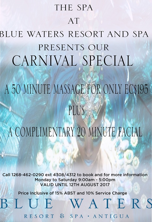 Antigua Specials Carnival Spa Offer